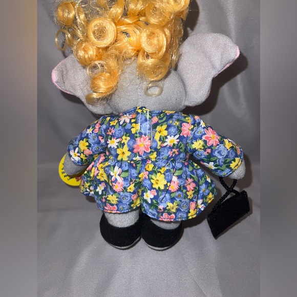 Vtg Plush Doll Oakland Athletics Elephant Stomper’s Mom Stella Original Hang Tag - Picture 7 of 9